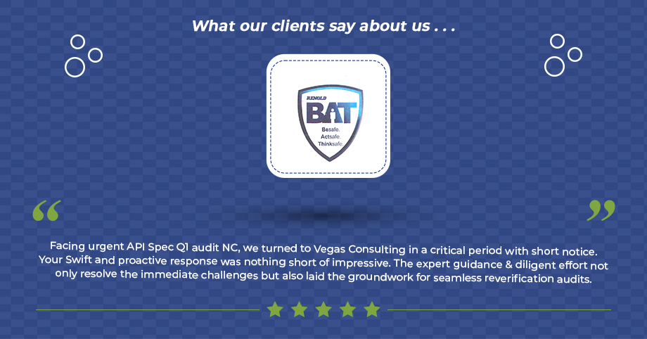 Client testimonial